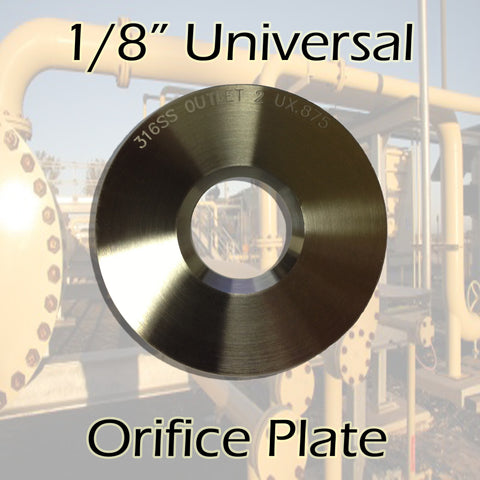 1/8" Universal Orifice Plate